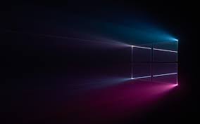 Download windows 10 4k wallpapers. Windows 10 4k Wallpaper Microsoft Windows Colorful Black Background Technology 1552