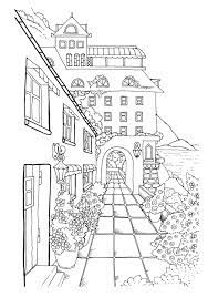 Everyone will find a design to their liking considering the variety of scenes that we offer. Architecture Coloring Pages For Adults