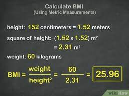 How to compute bmi formula. Den Body Mass Index Bmi Berechnen Wikihow