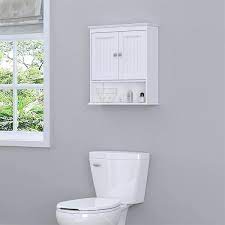 White Wall Mounted Bathroom Cabinet