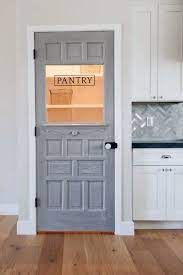 Rustic Pantry Door Glass Pantry Door