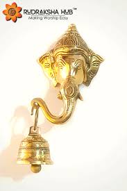 Ganesha Temple Bell Brass Pooja Temple