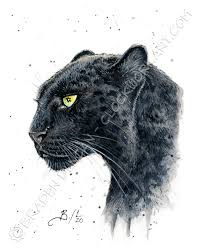 print black jaguar