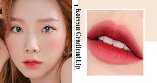 korean grant lip look