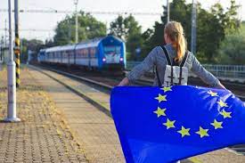travel 33 countries in europe by train