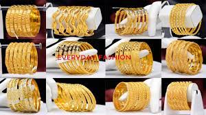 dubai gold bangles designs