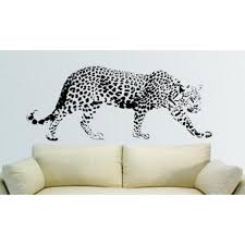 African Animal Leopard Vinyl Wall Art