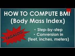 How To Compute Bmi Mass Index