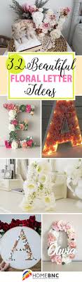 32 best flower letters that will put