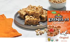 sweet and salty peanut cereal bars