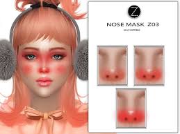 the sims resource nose mask z03