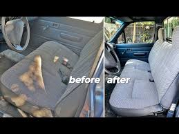 Wash Your Factory Car Seat Upholstery