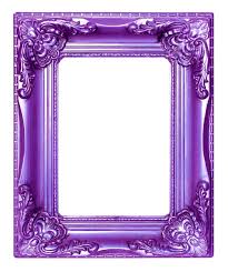purple picture frame stock photos