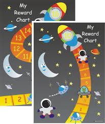 Space Childrens Magnetic Reward Chart