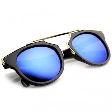 fashion plastic retro sunglasses with