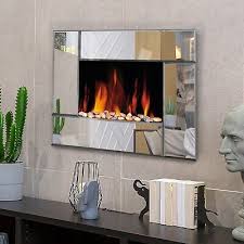 Electric Wall Fire Fireplace Mounted St