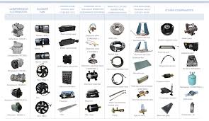 china a c air conditioner spare parts