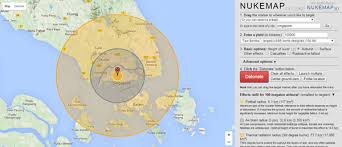 This scary interactive map shows what happens if a nuke. How Many Nukes Would It Take To Wipe Singapore Off The Map Hardwarezone Com Sg