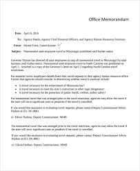 Sample Office Memo Templates 12 Free Documents Dowload In Pdf Word