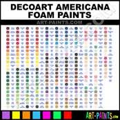 Americana Paints Color Chart Acrylic Paint Colors