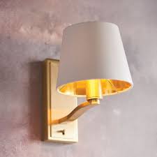 Harvey Switched Wall Light In Satin