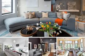 40 living rooms with gray couches photos