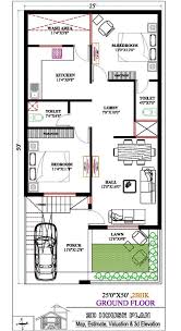 25 50 House Plan Best 2bhk 3bhk