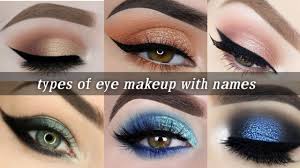 types of eye makeup with names unique