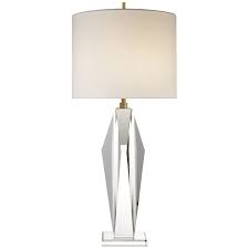 Visual Comfort Ks 3065cg L Crystal Castle Peak 38 Table Lamp By Kate Spade New York Lightingshowplace Com