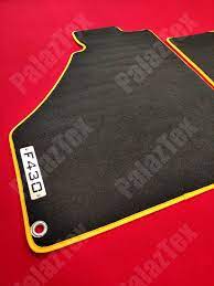 ferrari f430 velour carpet floor mats