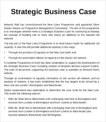 Business Case Template 10 Free Word Pdf Documents Download
