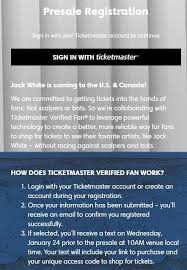 ticketmaster verified fan how to get
