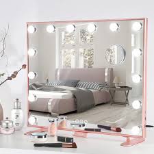 hollywood vanity mirror rose gold