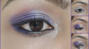 eye makeup tutorial ombre purple eyes