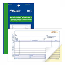 Delivery Receipts Book