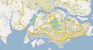 maps of singapore detailed map of