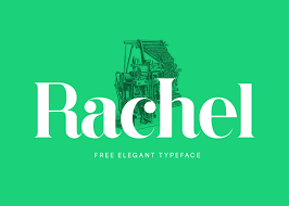 Rachel Free Serif Typeface