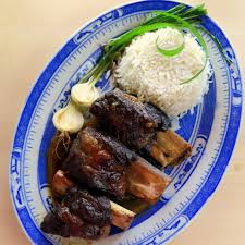 soy braised pressure cooked beef ribs