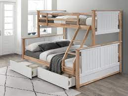 myer hardwood triple bunk bed with