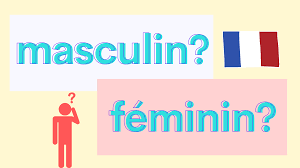feminine or masculine in french a1