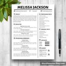 Professional Resume Template  Cover Letter Template  References    