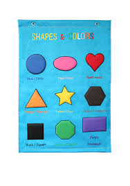 Shapes And Colors Cloth Chart