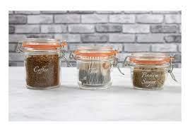 Personalized Clamp Top Hermes Jars 5oz