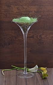 long stem large martini glass vase 40 cm