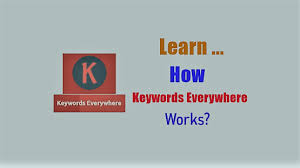 how keywords everywhere works p