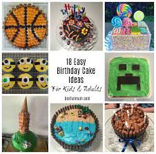 18 easy birthday cake ideas for kids