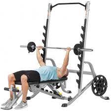 hoist fitness squat rack including