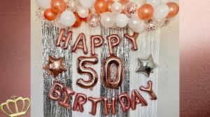 50th birthday celebration ideas for