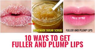 10 steps to get fuller and plump lips