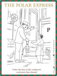 These handy, free printable polar express coloring pages are the perfect polar express activity to accompany reading the polar express book or watching the polar express movie. Free Reproducible The Polar Express Coloring Sheet Coloringsheets Polarexpress Polar Express Theme Polar Express Polar Express Activities